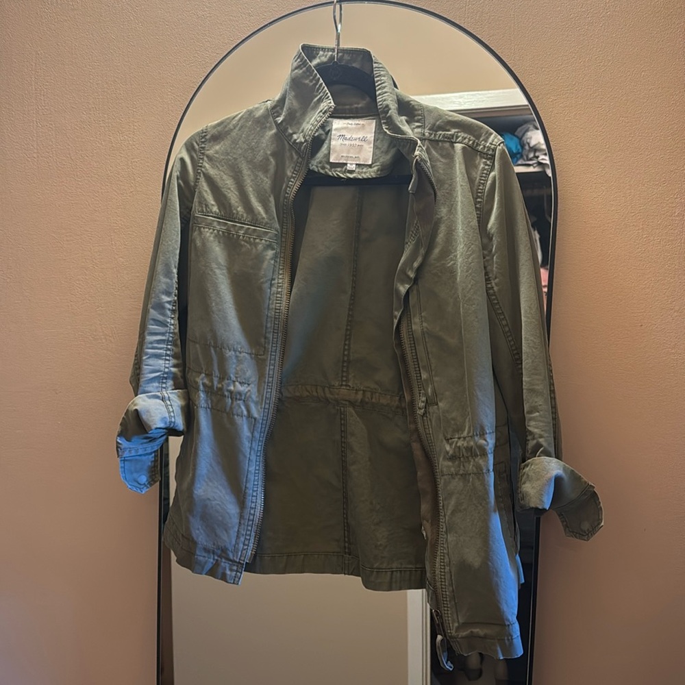 Madewell green jacket
